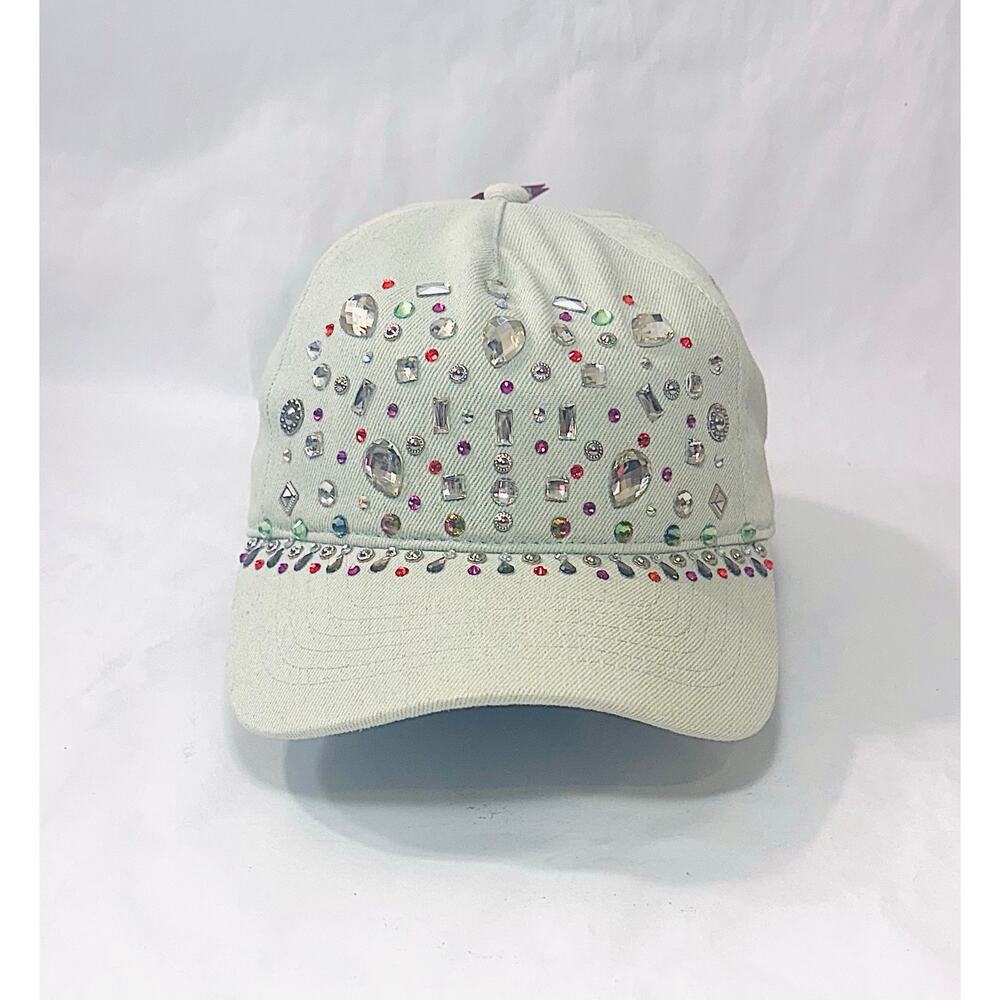 Handmade Shiny Rhinestone Bling Hip Hop style Streetwear Baseball Cap Hat